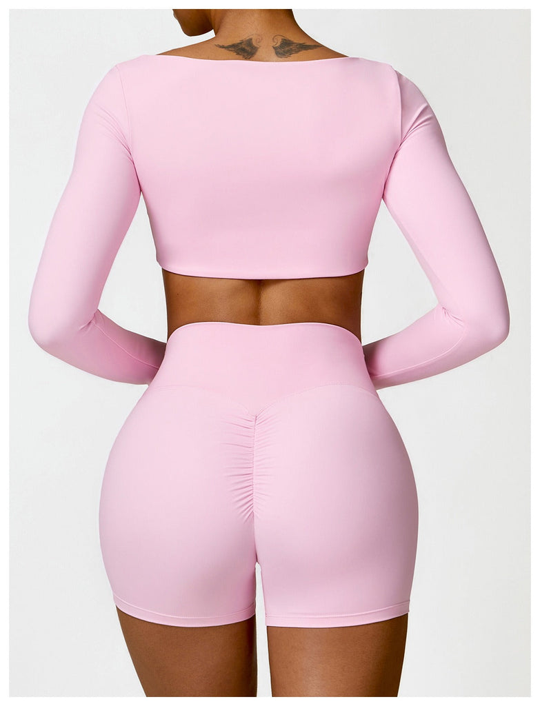 Eclipse Longsleeve Top & Shorts Set