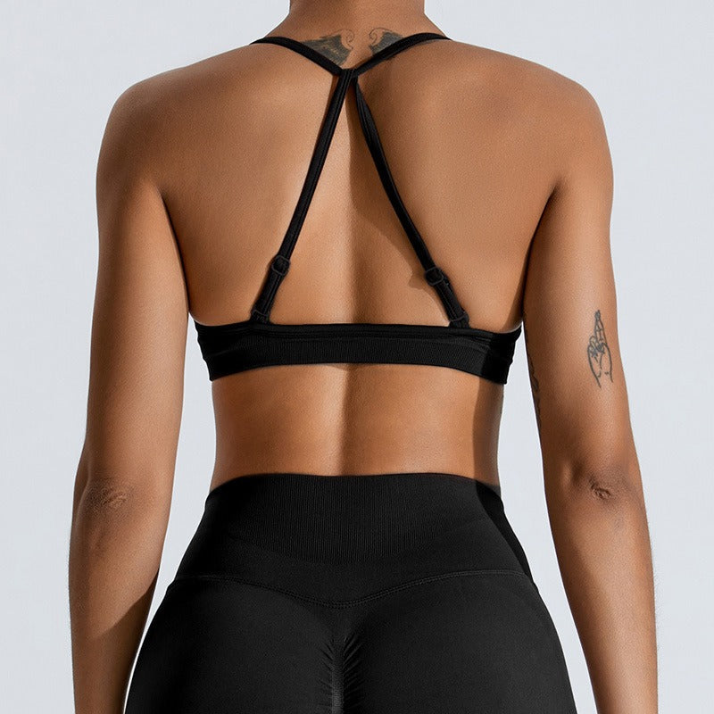Willa Seamless Bra Top Black