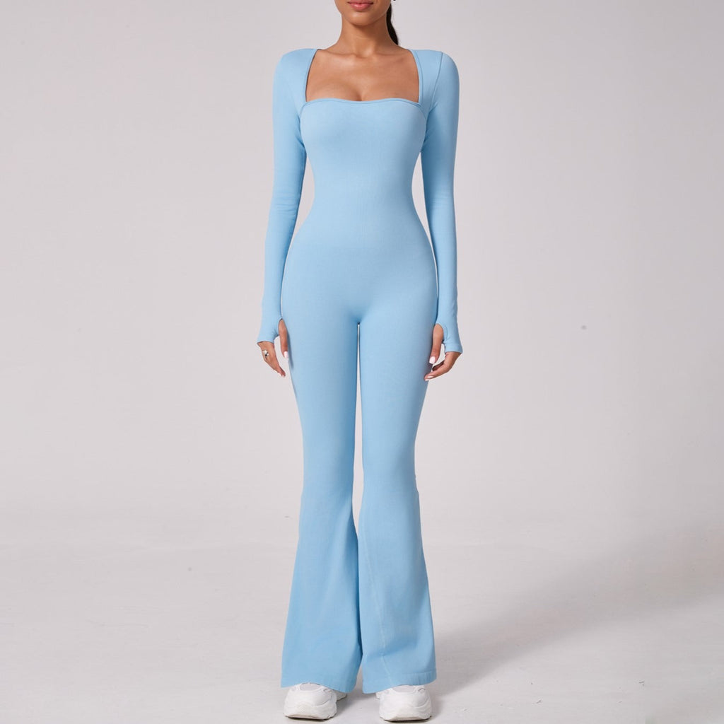 Brooks Longsleeve Flared Jumpsuit