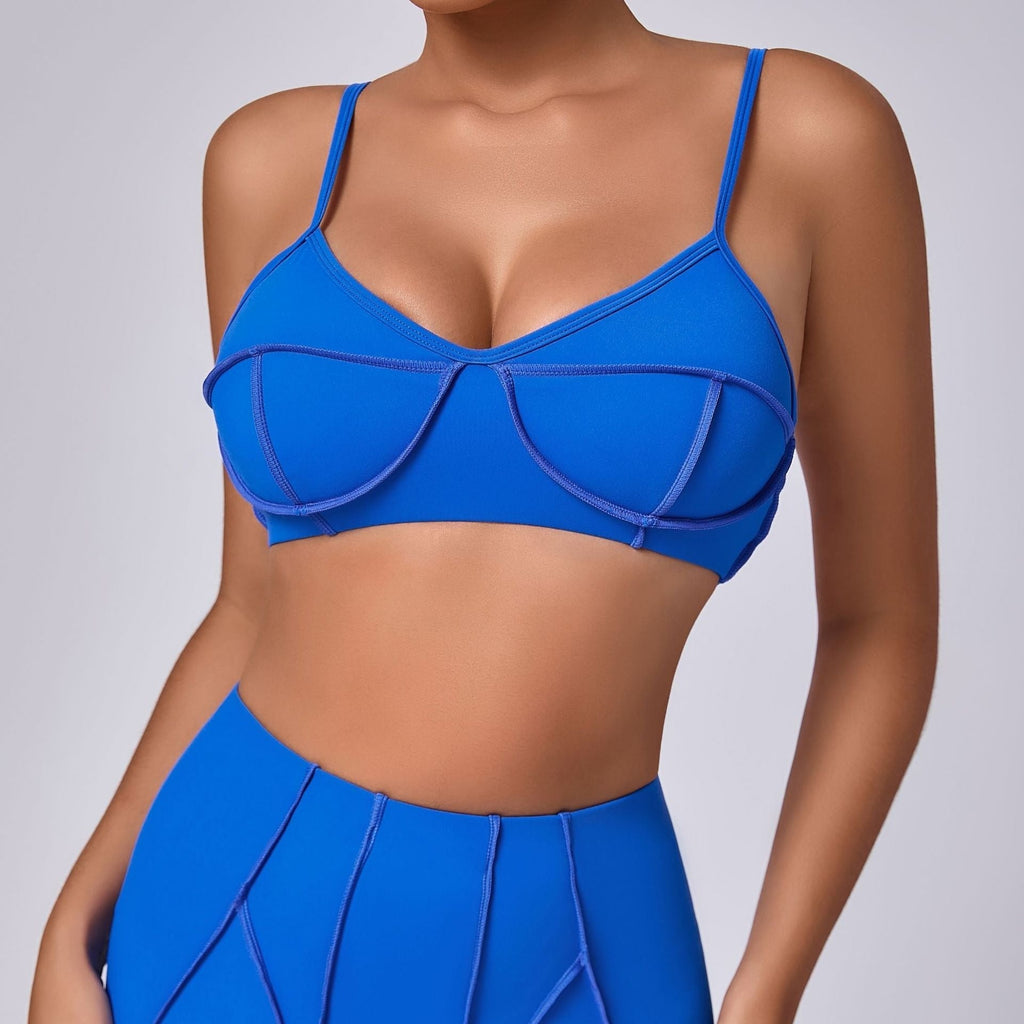 Lucky Label Iconic Bra Top Royal blue