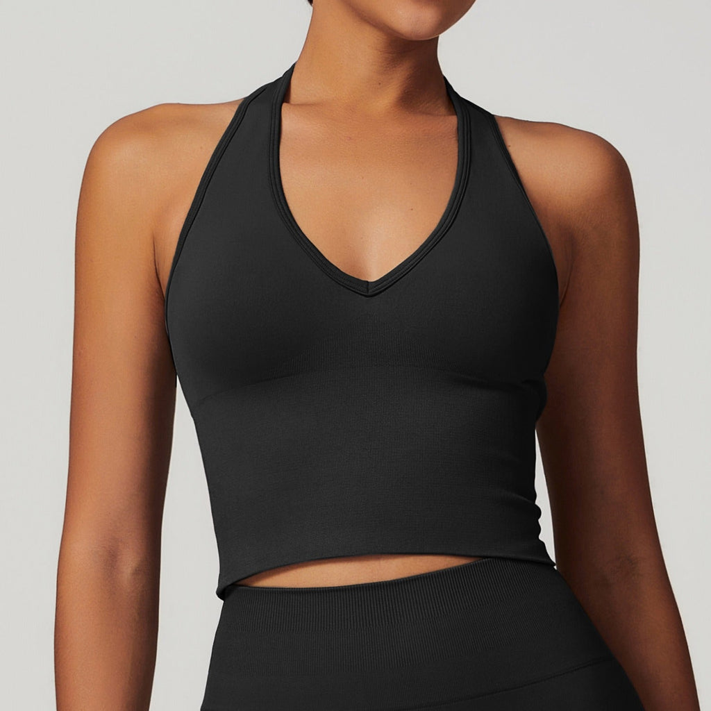 Blake Halter Top Black