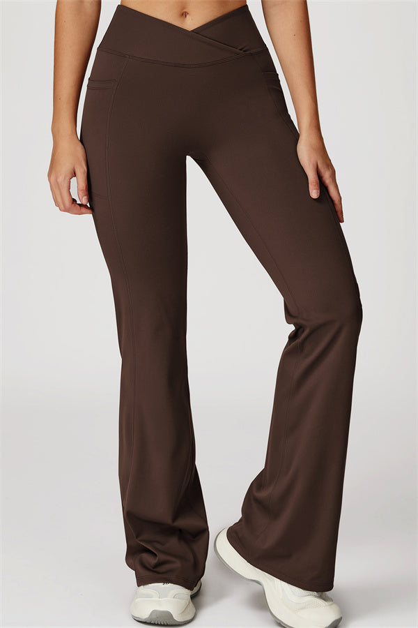 The Propel Crop Top Flared Leggings 2-Piece Set