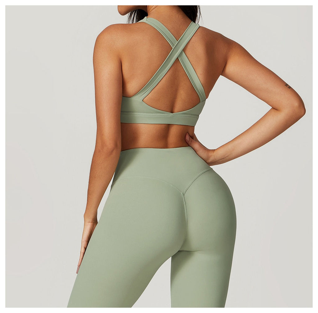 Thea Bra Top & Leggings Set