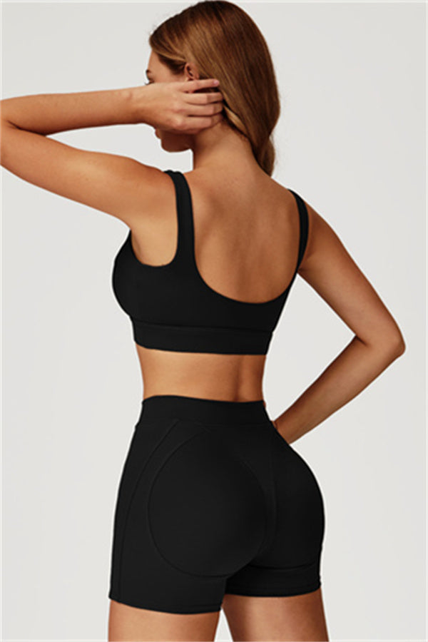 The Conquer Sports Bra Shorts 2-Piece Set