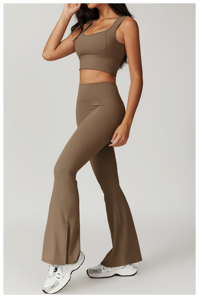 Kelly Crop Top & Flared Set