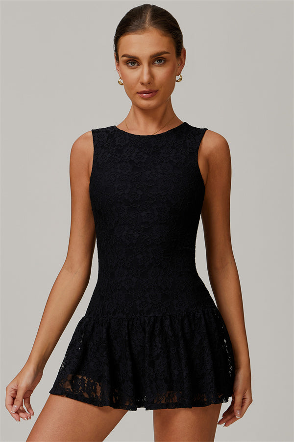 The Wonder Tennis Dress Black