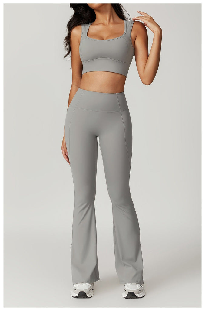 Kelly Crop Top & Flared Set
