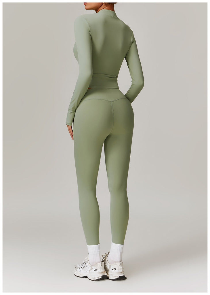 Impact Longsleeve Zip Top & Leggings Set
