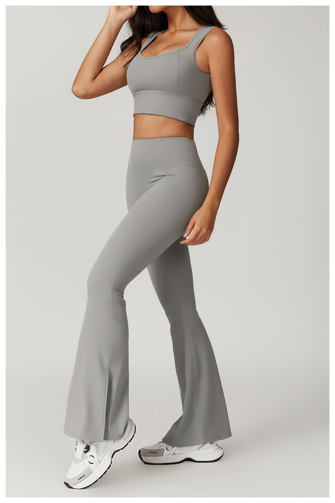 Kelly Crop Top & Flared Set