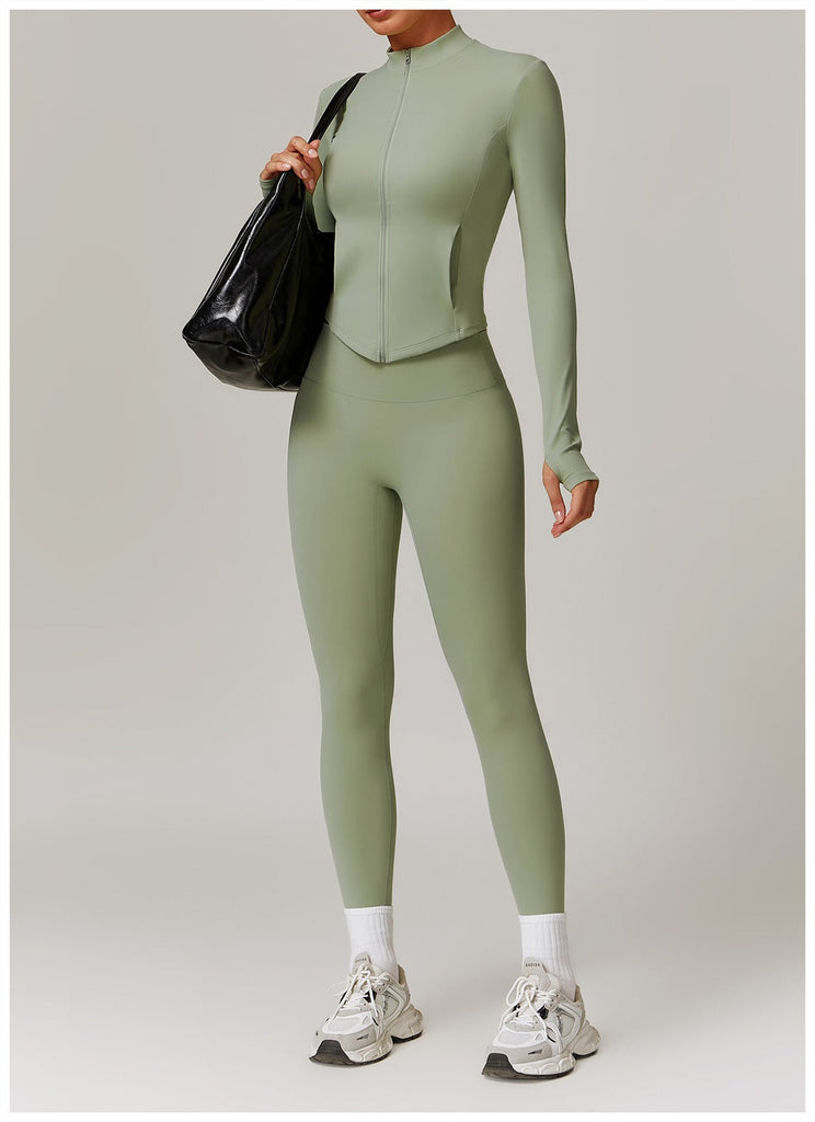 Impact Longsleeve Zip Top & Leggings Set