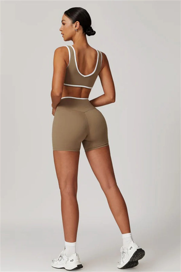 The Stamina Sports Bra Shorts 2-Piece Set