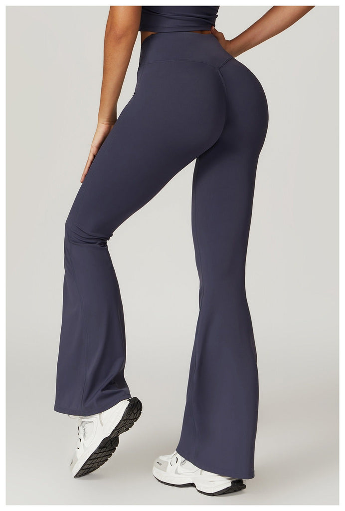 Arabella Flared Trousers Graphite
