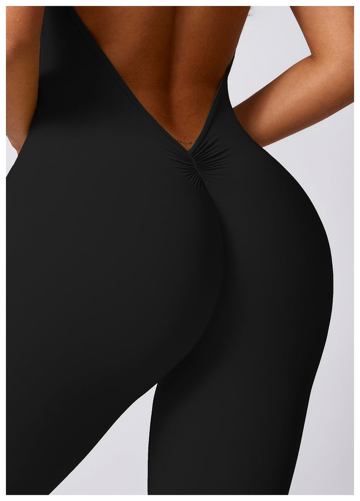 Christine Sculpt Backless Jumpsuit