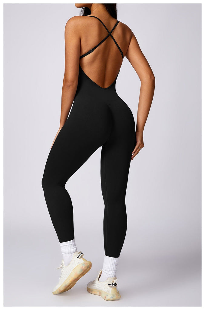 Seamless Scrunch Back Jumpsuit