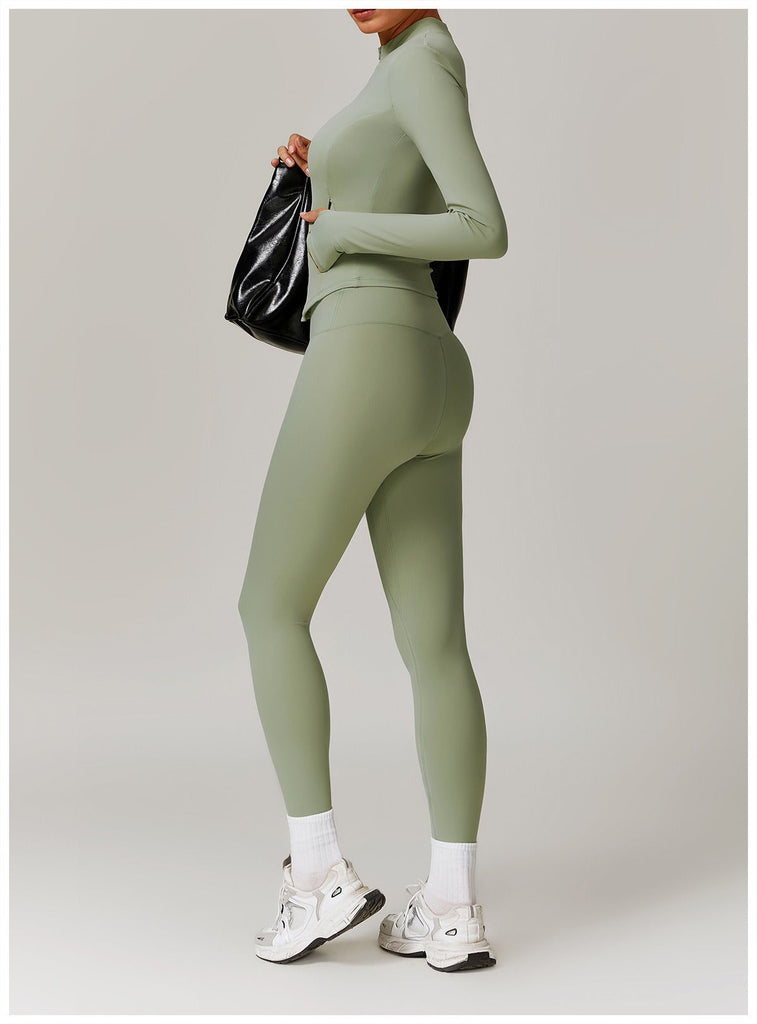 Impact Longsleeve Zip Top & Leggings Set