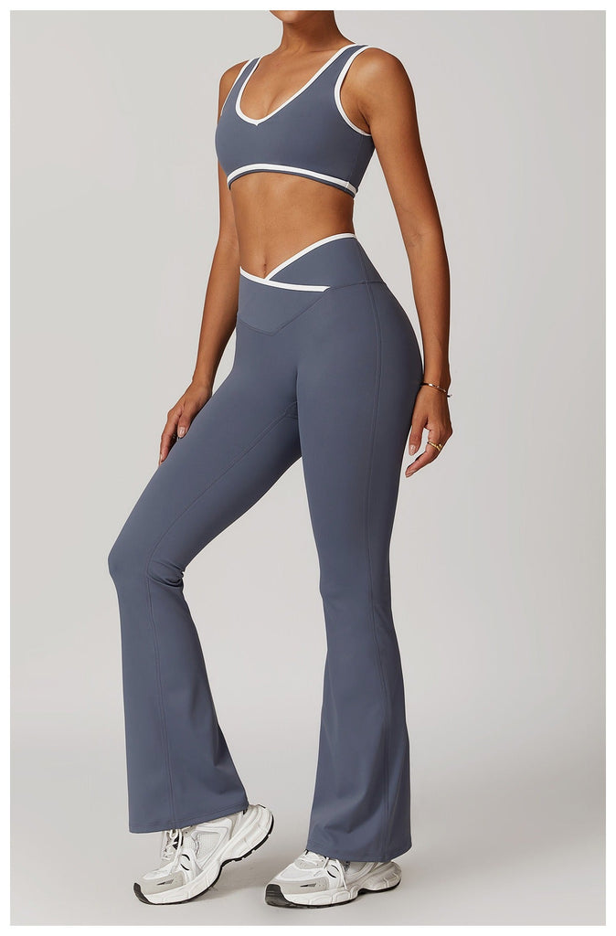 Aiko Bra Top & Flared Set
