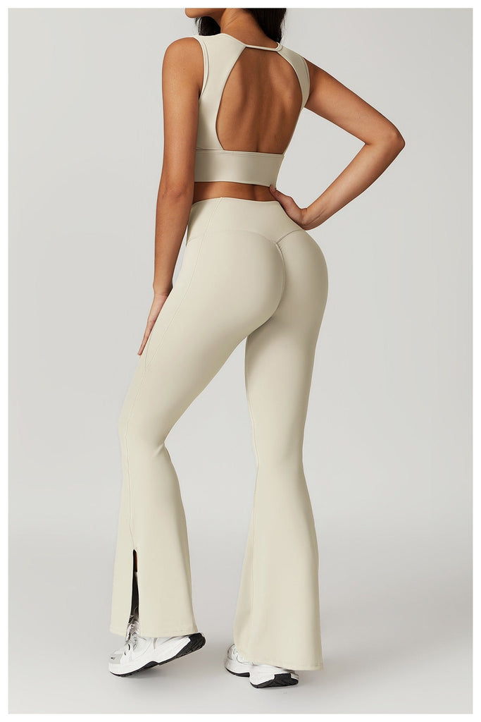 Kelly Crop Top & Flared Set
