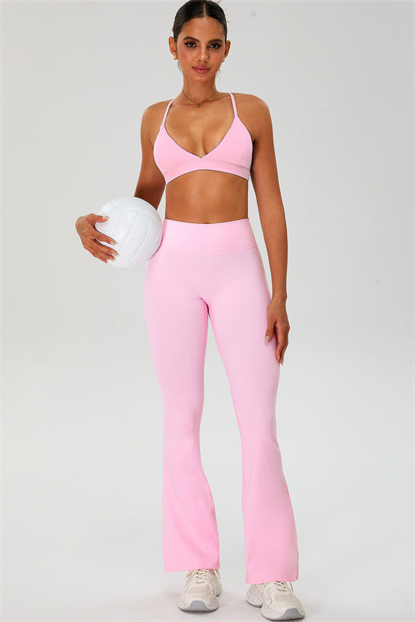 The Ember Sports Bra Flared Leggings 2-Piece Set