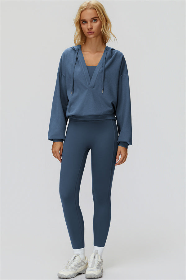 The Fyra V-Neck Hoodie