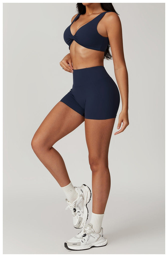 Mira Twist Bra Top & Shorts Set