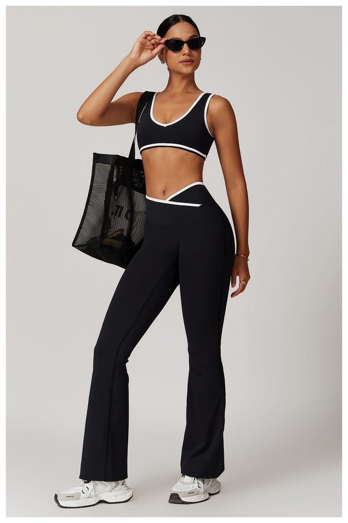 Aiko Bra Top & Flared Set