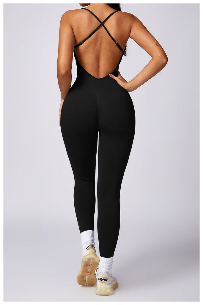 Seamless Scrunch Back Jumpsuit