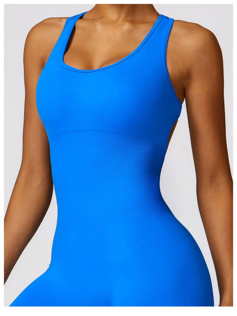 Mila Backless Racer Jumpsuit