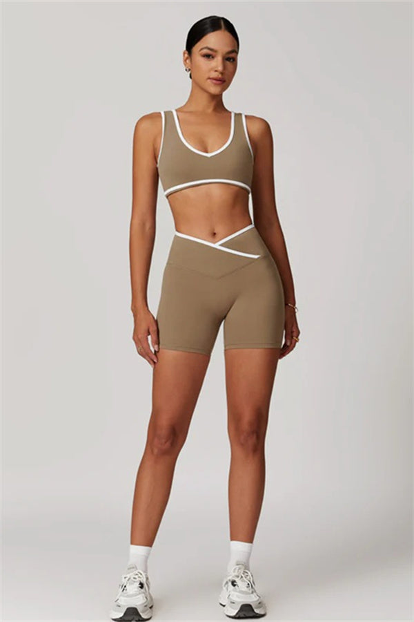 The Stamina Sports Bra Shorts 2-Piece Set