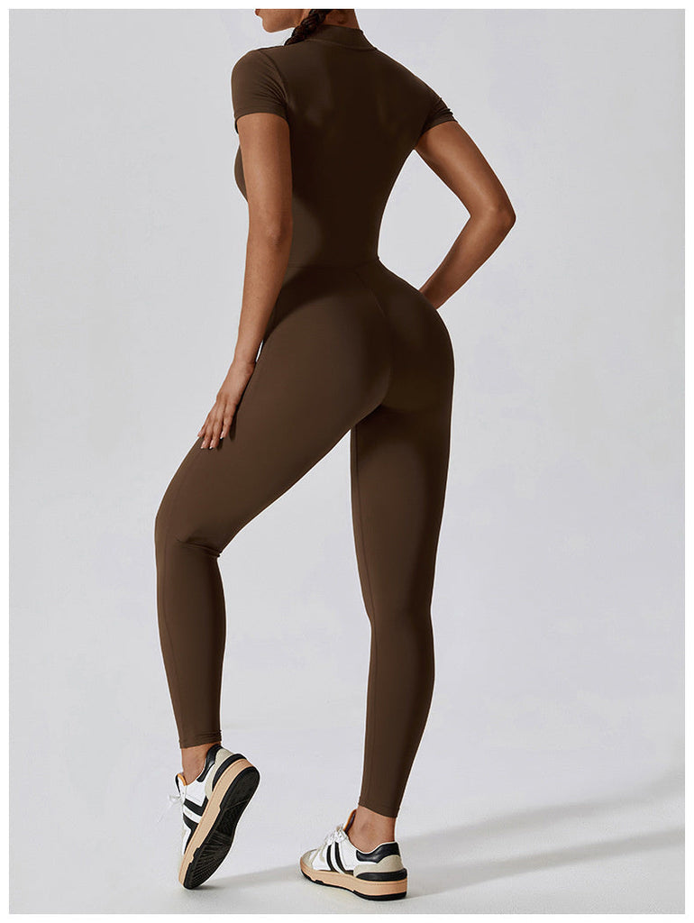 Super Sculpt Short Sleeve Jumpsuit (size down)