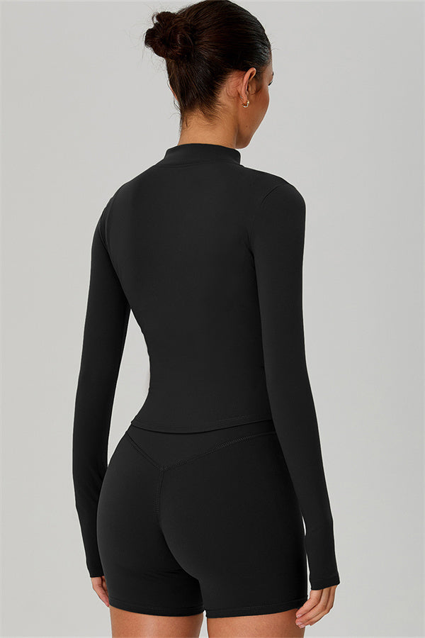 The Jewel Zip Jacket Shorts 2-Piece Set