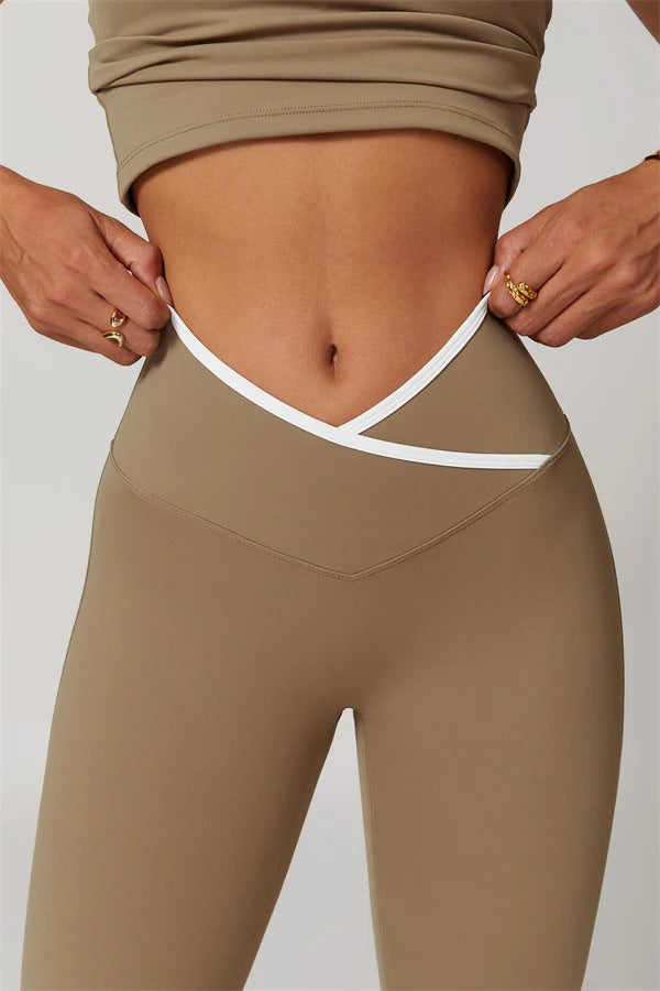 The Stamina Tank Top Flared Leggings 2-Piece Set
