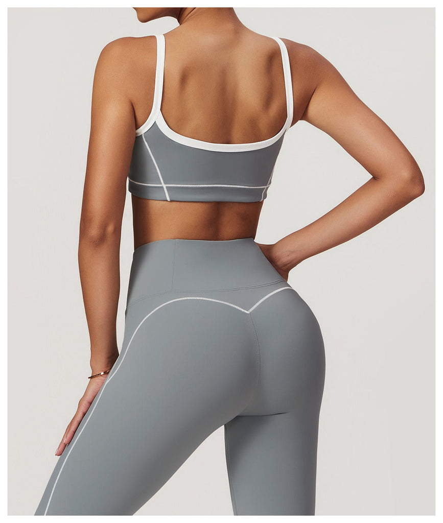 Celeste Panel Crop Bra Top