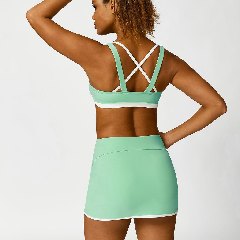 Celeste Bra Top & Skort Set