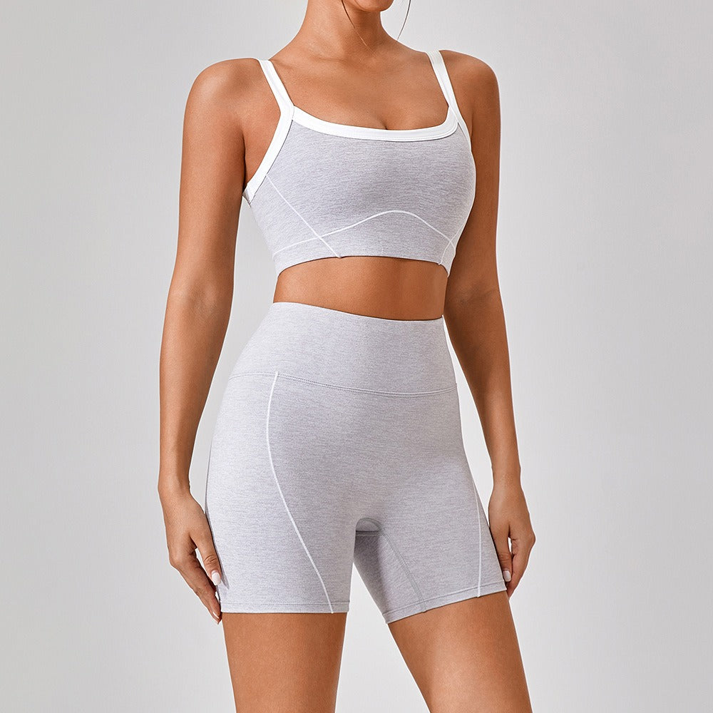 Celeste Panel Crop Bra Top