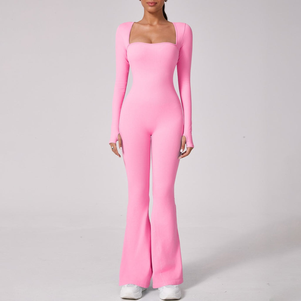 Brooks Longsleeve Flared Jumpsuit
