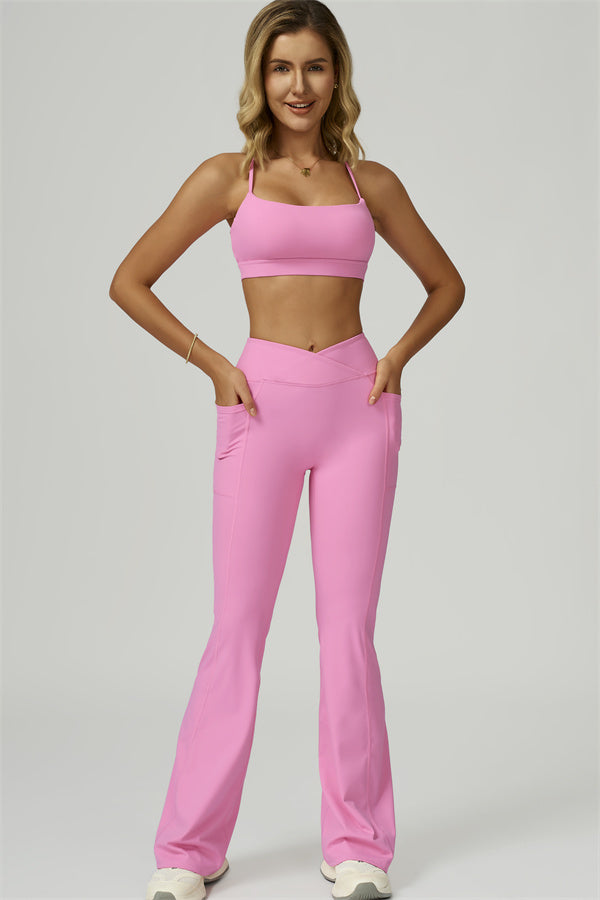 The Flourish Flared Leggings