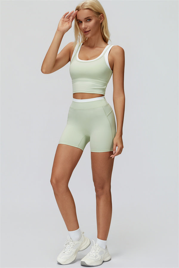 The Canyon Crop Tank Shorts 2-Piece Set
