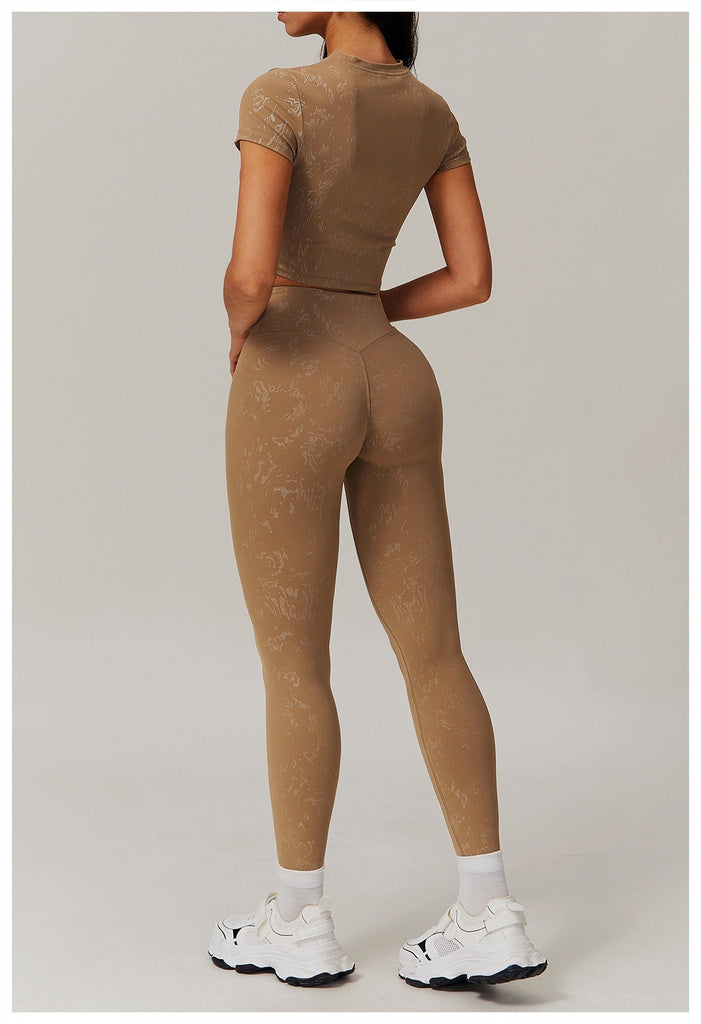 Kay T-Sleeve Top & Leggings Set