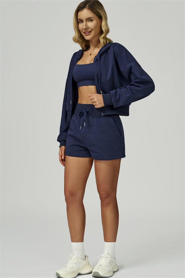 The FlexFit Crop Hoodie