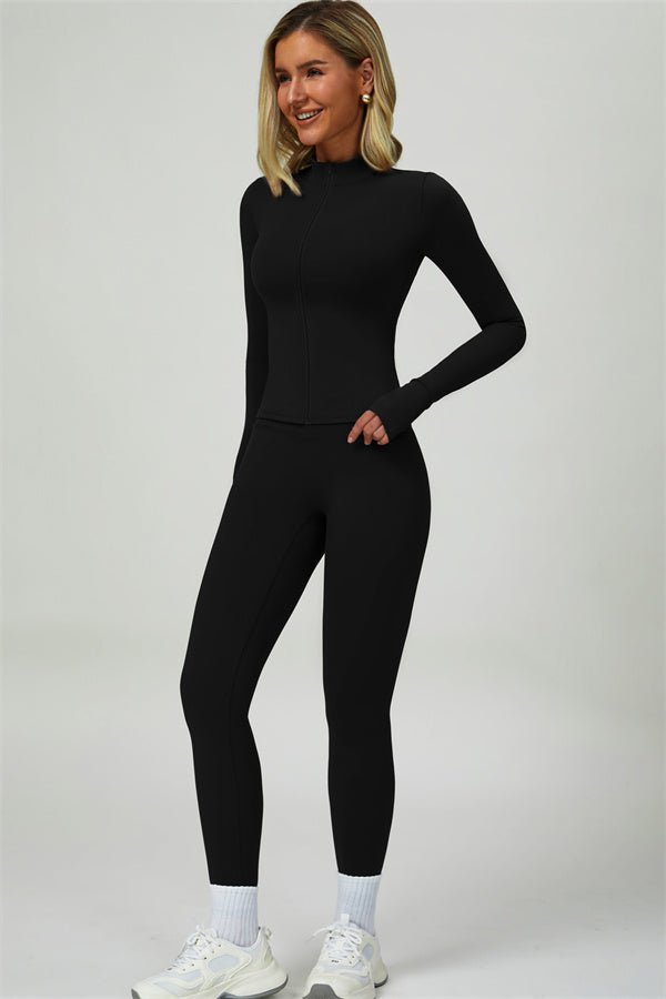 The Seraphine Jacket Sports Bra Leggings 3-Piece Set