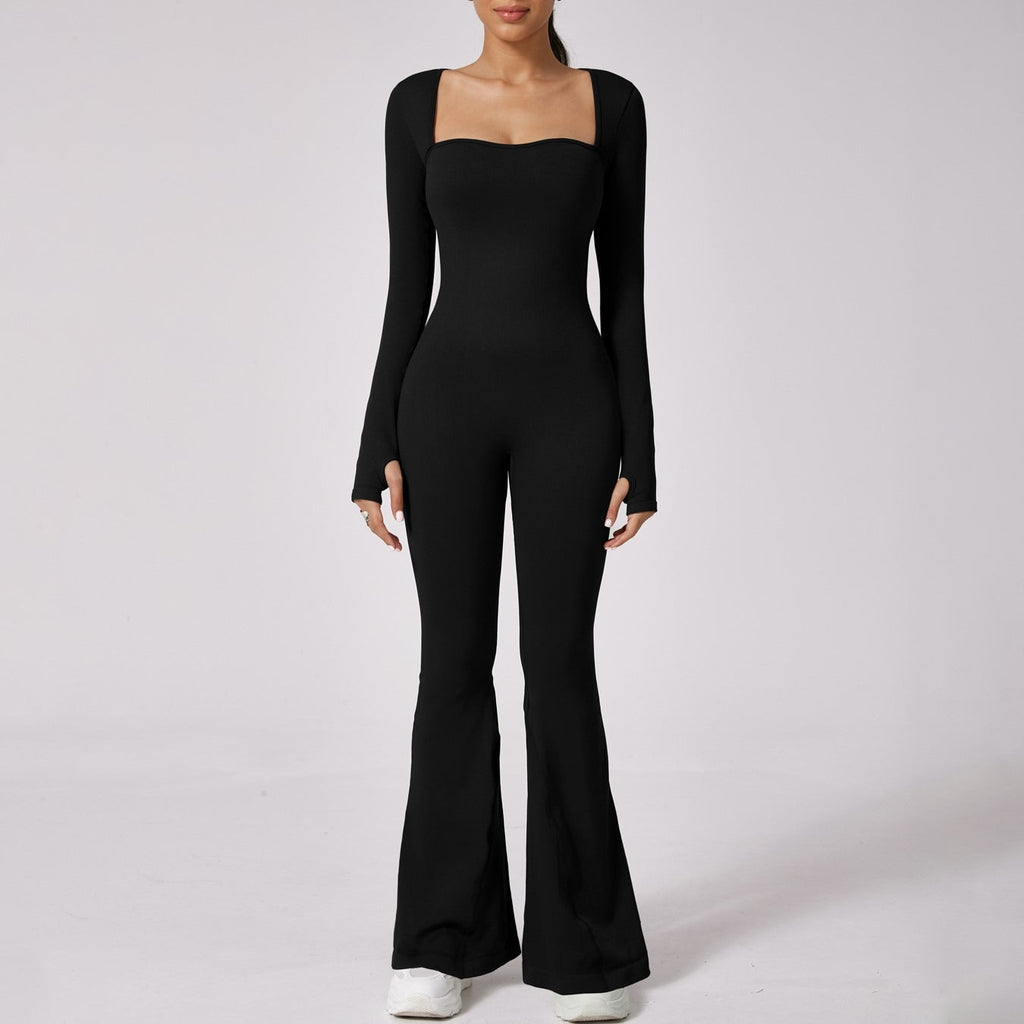 Brooks Longsleeve Flared Jumpsuit