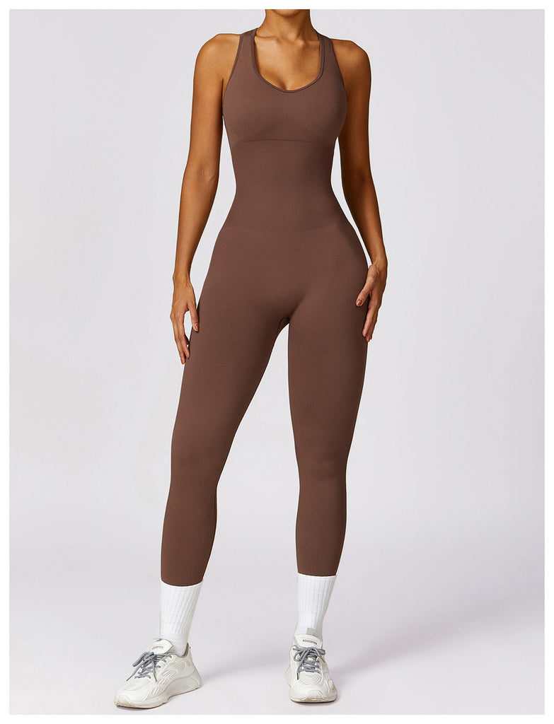 Mila Backless Racer Jumpsuit
