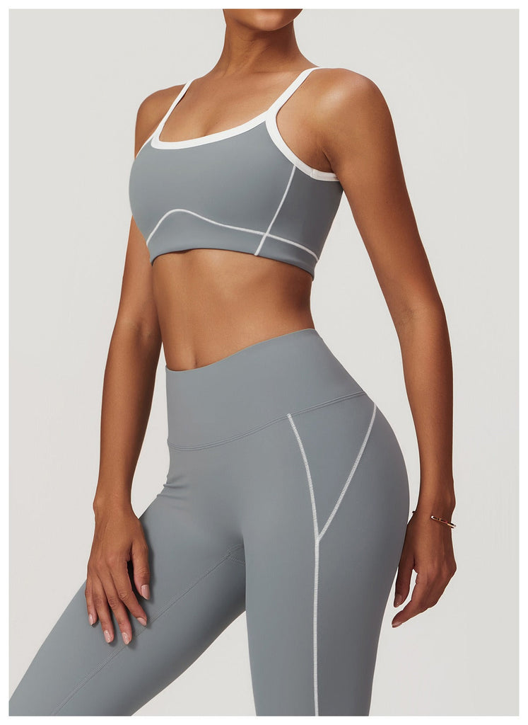 Celeste Panel Crop Bra Top