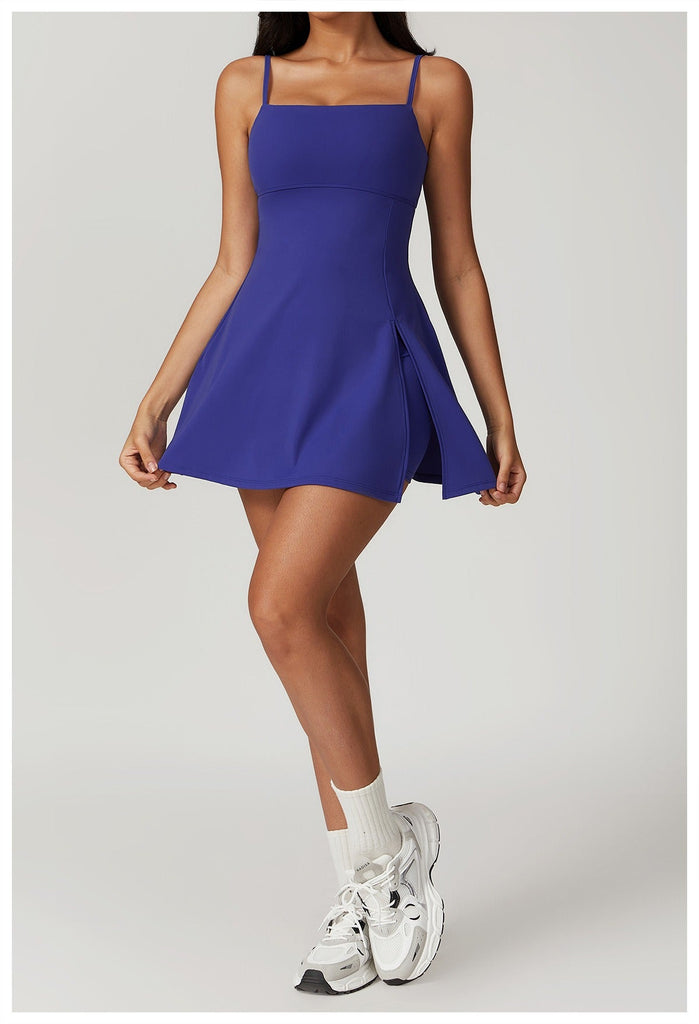 Florence Summer Skort Dress Navy