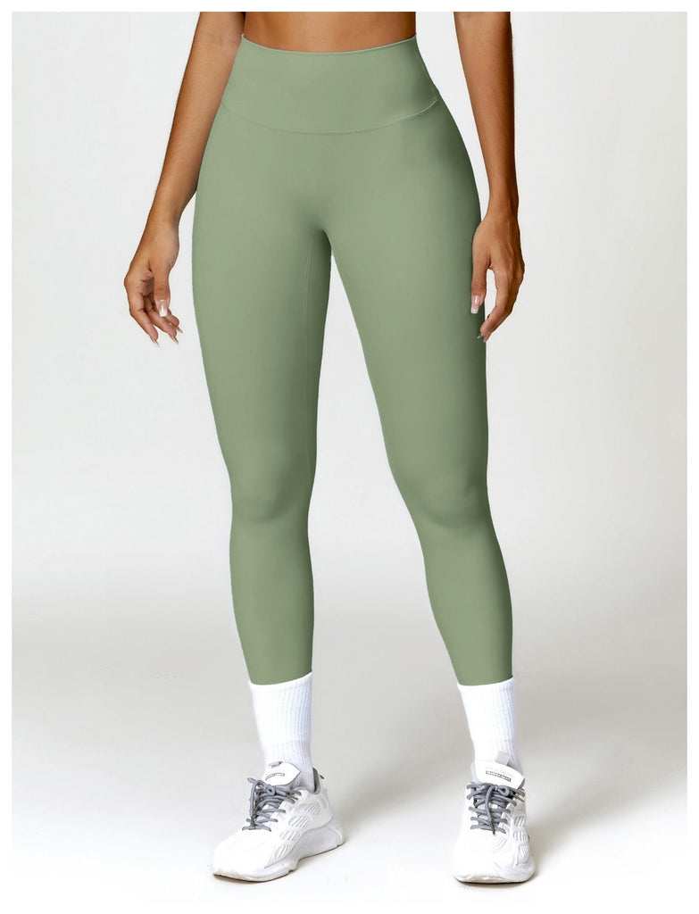 Eclipse Sculpting Leggings Bamboo green