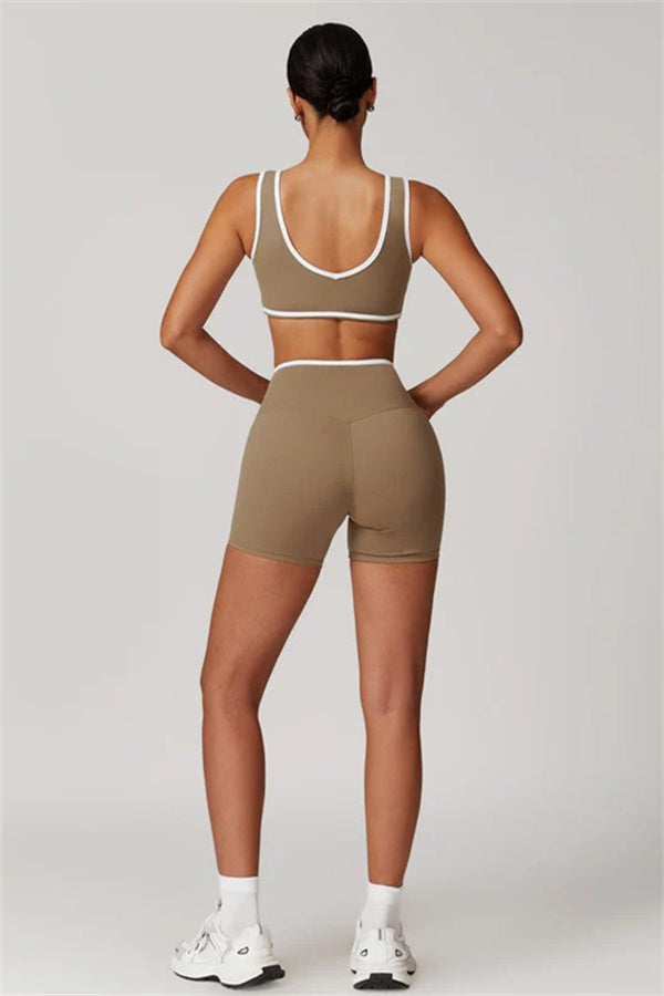 The Stamina Sports Bra Shorts 2-Piece Set