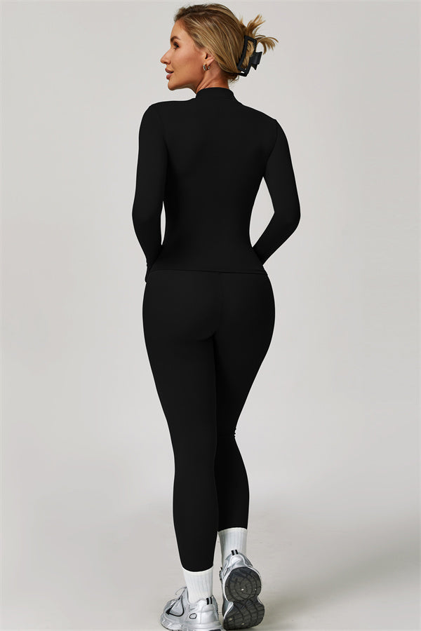 The Refresh Jacket Sports Bra Leggings 3-Piece Set