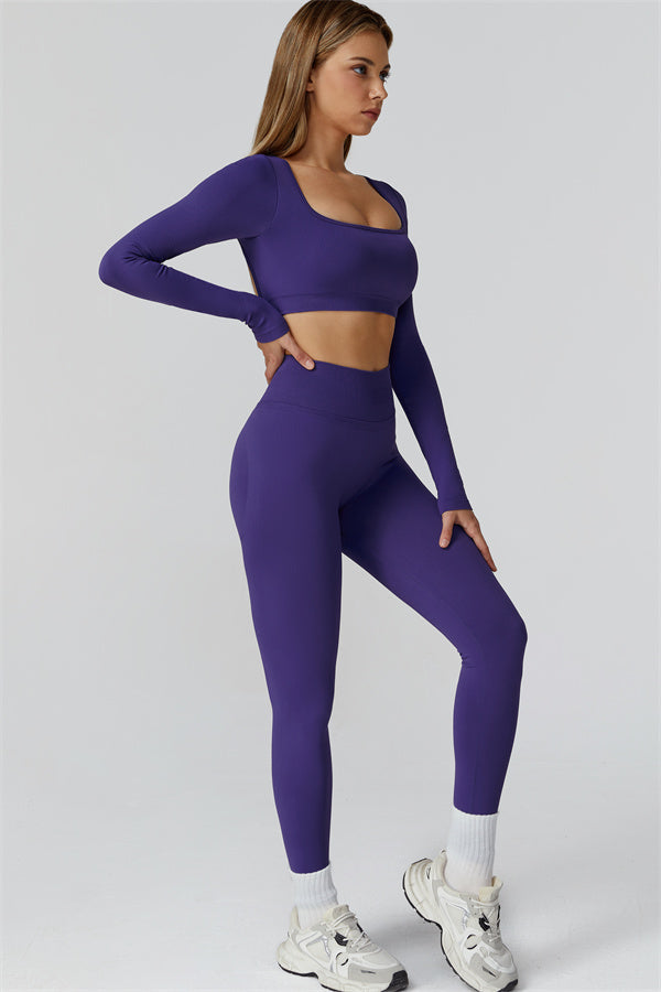 The Reign Long Sleeve Crop Top