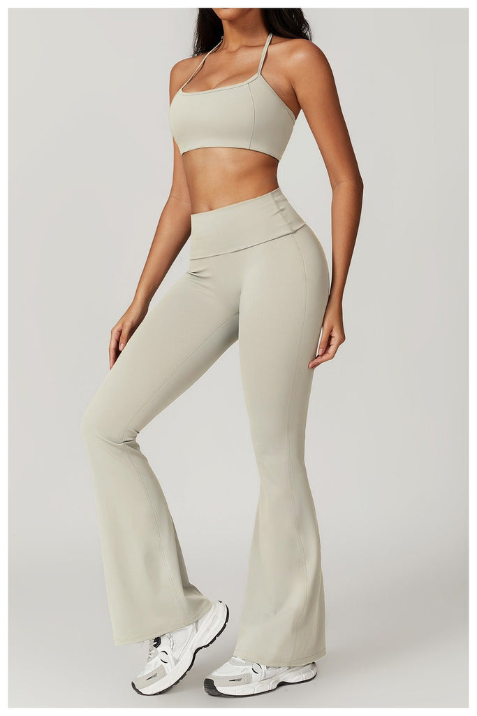 Ayla Bra Top & Flared Set