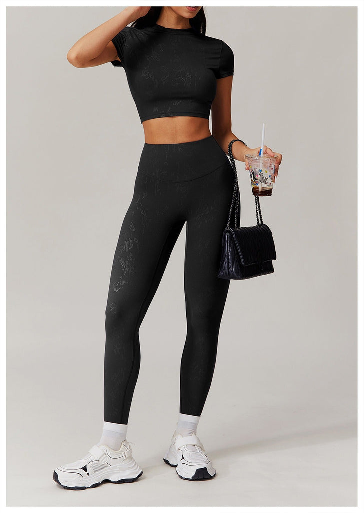 Kay T-Sleeve Top & Leggings Set